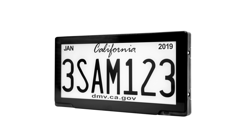 reviver license plate