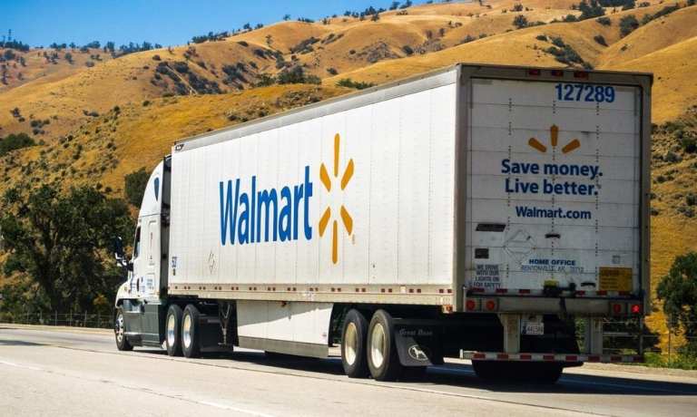 Walmart truck