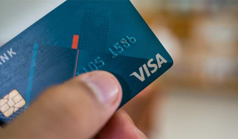 Visa chip card