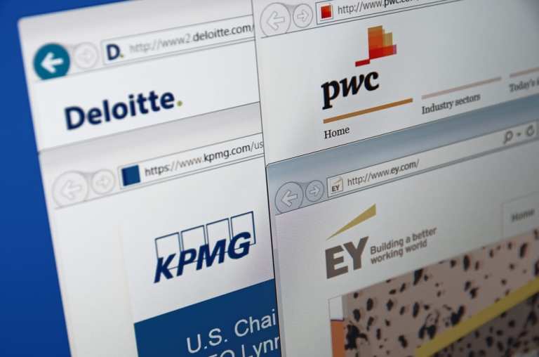 Deloitte, KPMG, PwC, EY