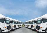 fleet of trucks