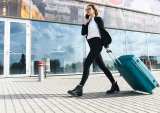 traveler at airport