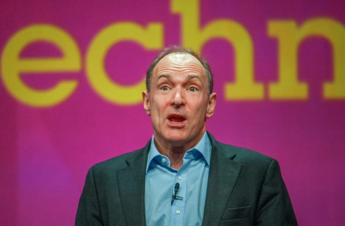 Sir Tim Berners-Lee, startup, Inrupt, internet, world wide web, decentralized, data, control