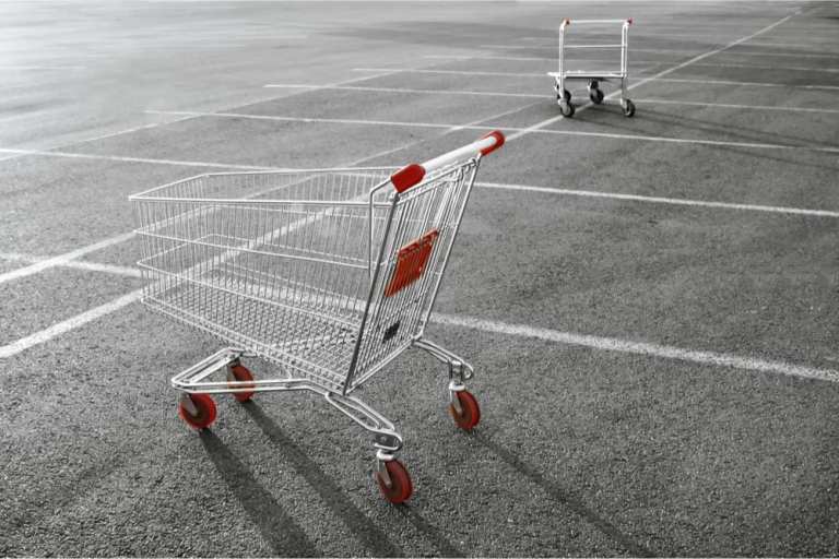 empty shopping carts