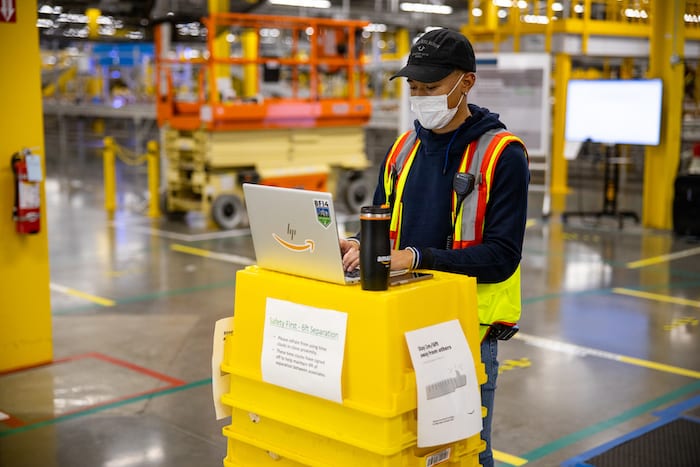 Amazon worker