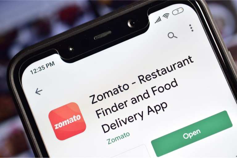 Zomato app