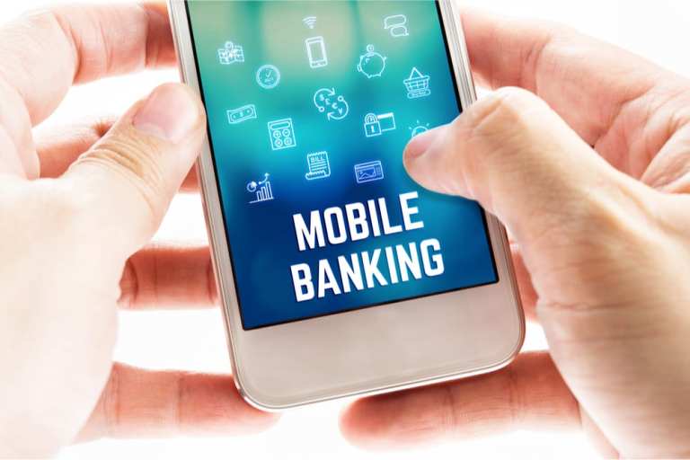 mobile banking app