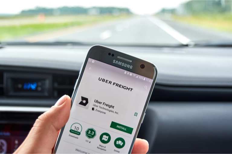 Uber Freight app