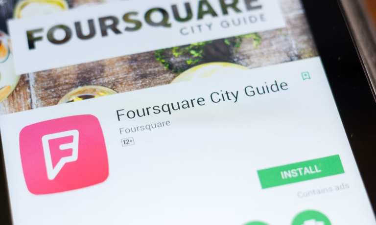 Foursquare app