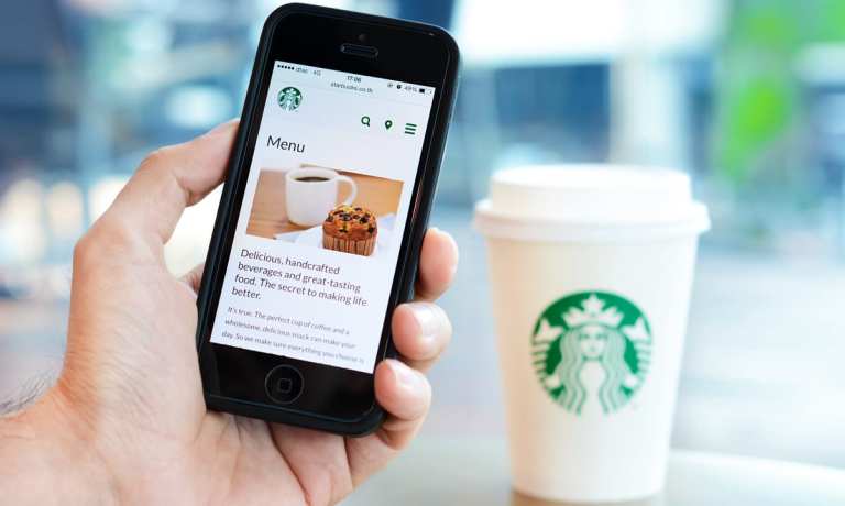 Starbucks mobile app