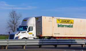 J.B. Hunt truck