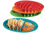 Jarratt ribbed plastic dishes