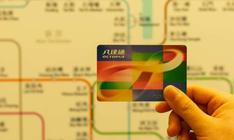 Octopus transit card