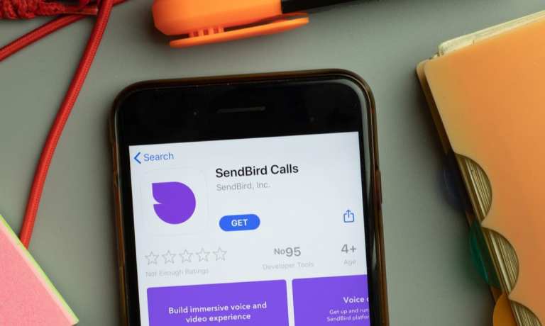 Sendbird message app