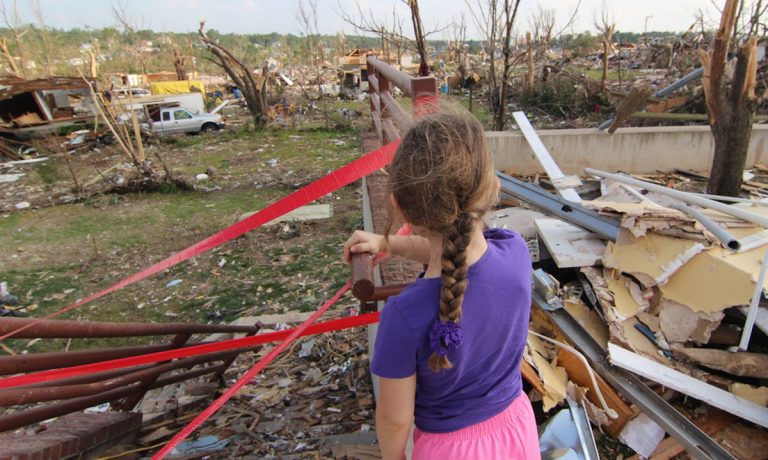 tornado damage