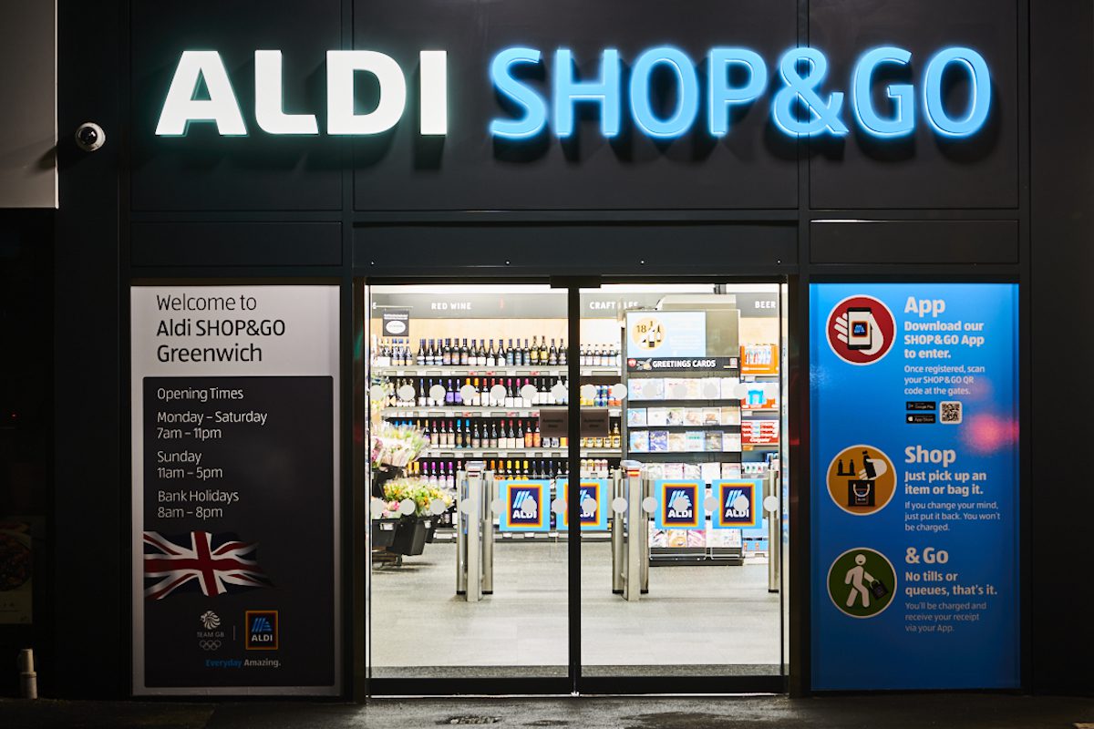 Aldi Launches London Pilot of Cashierless Supermarket