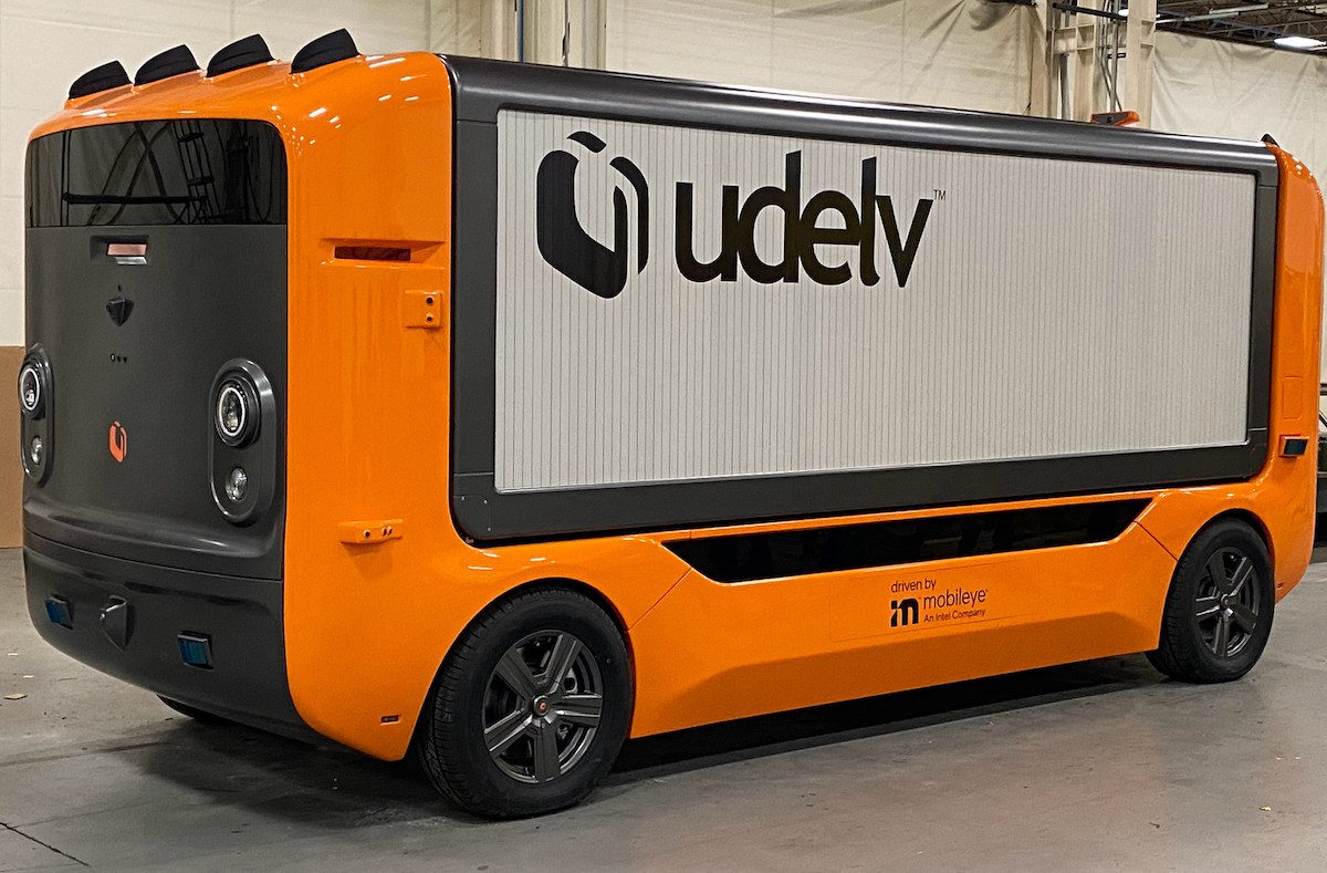 Udelv Unveils First Self-Driving Multi-Stop Cargo Vehicle