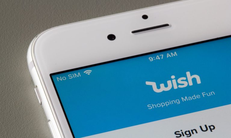 Wish eCommerce app