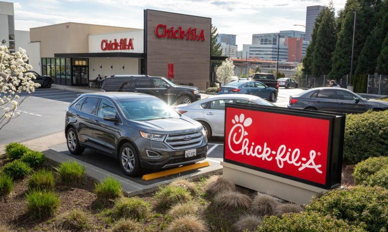 Chick-fil-A drive thru