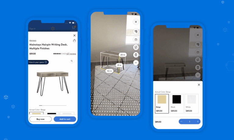walmart, AR, mobile, shopping