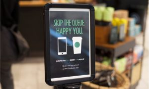 QSRs, mobile ordering, Starbucks