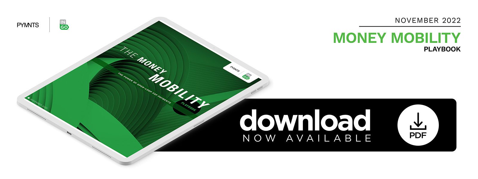 Ingo Money - The Money Mobility Playbook: The Power Of Open-Loop P2P Payments - November 2022 - Discover why open-loop P2P networks represent the future of P2P payments and how this architecture allows FinTech players to deliver the convenience and flexibility customers demand