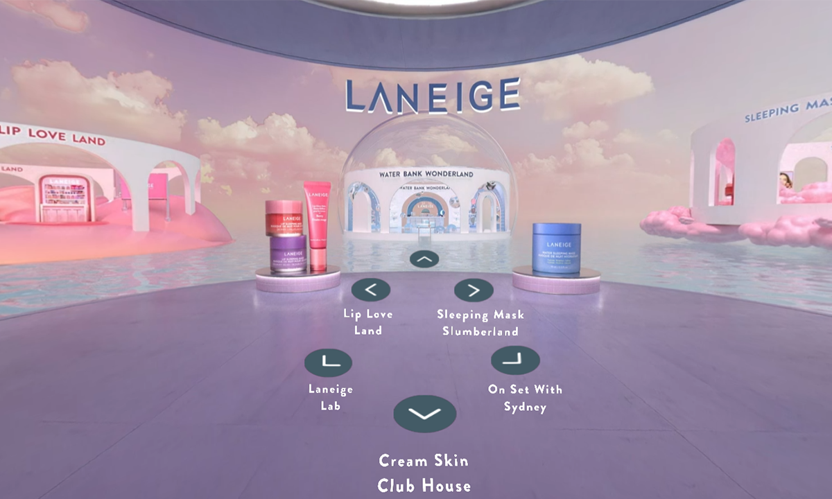 Beauty Brand Laneige Ditches Sensory Experience for Virtual Shopping 
