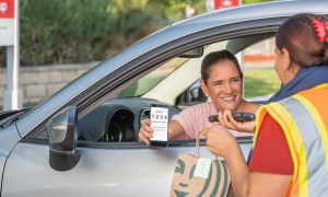 Starbucks Target drive up