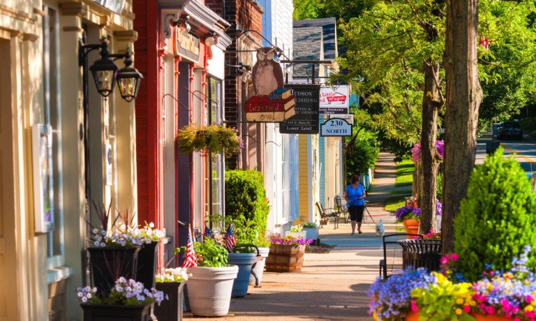 Main Street shops