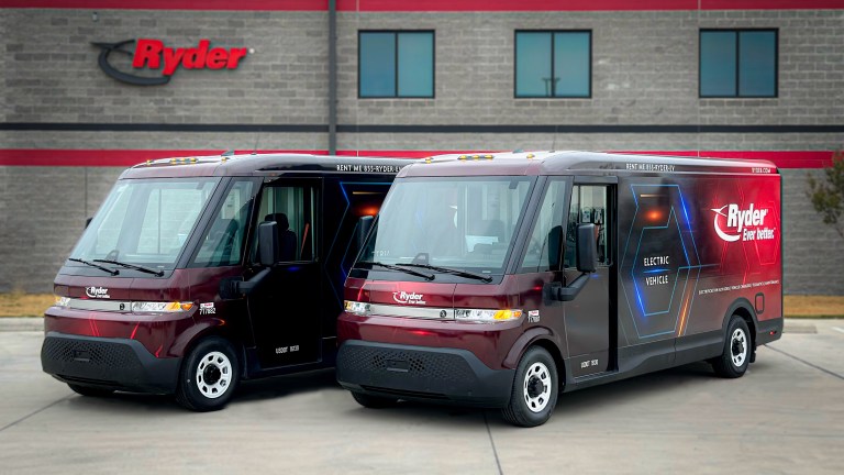 Ryder, EV, electric vehicles, fleet