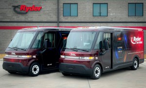 Ryder electric vans