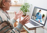 woman using Telehealth