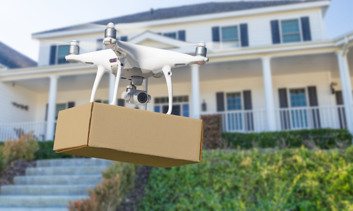 Amazon and Walmart Take to the Skies, Aiming to Capture Shoppers