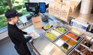 Chipotle worker