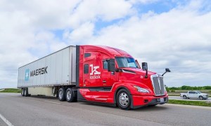 Maersk, Kodiak Robotics Launch Commercial Autonomous Trucking Lane