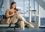 woman at airport