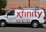 Comcast van