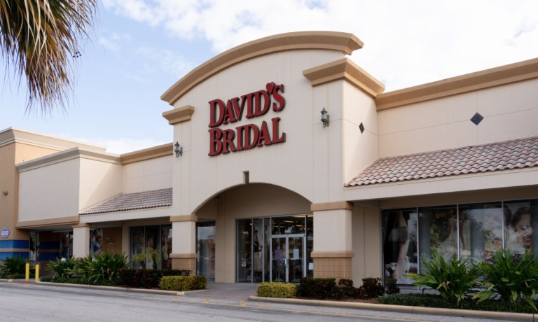 David’s Bridal store