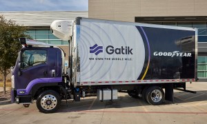 Goodyear, Gatik Integrate Tire Intelligence Into Autonomous Cars