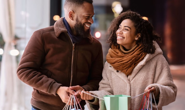 couple shopping