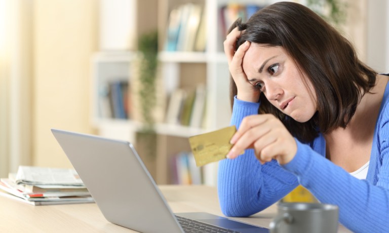 woman deciding to cancel subscription