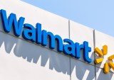 Walmart sign on building