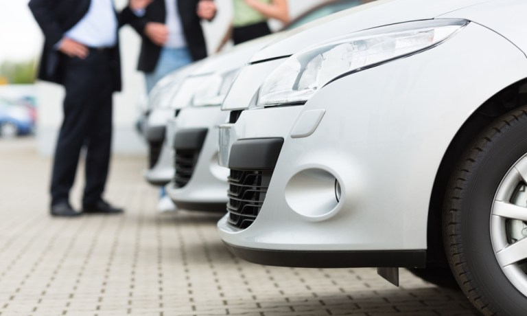 car dealership showroom