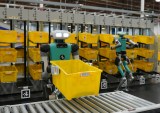 Amazon warehouse robots