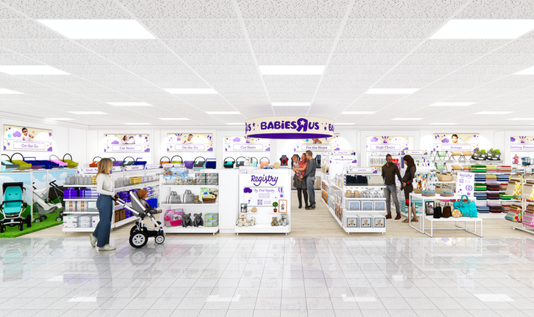 Kohl's Babies R Us store rendering