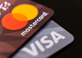 Mastercard and Visa cards