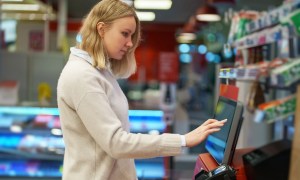 Self-checkout, AI, Mashgin, Verifone