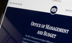 Office of Management and Budget web page