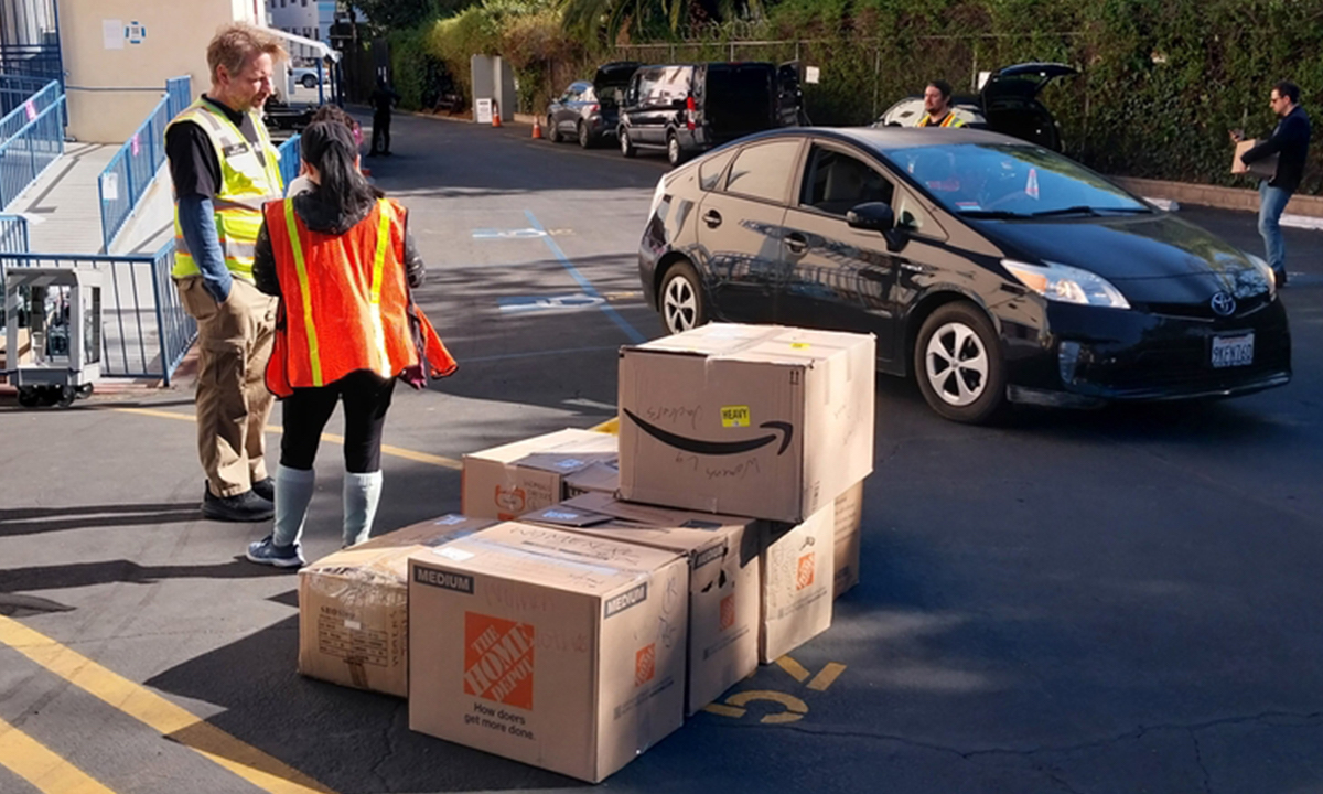 Amazon and Walmart Support LA Wildfire Relief Efforts