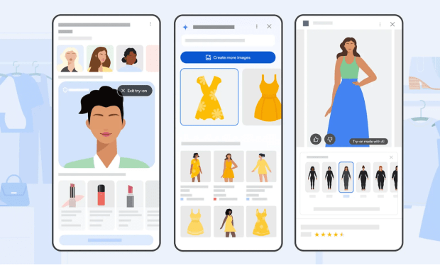 Google’s AI-Powered Shopping Tools Personalize Style and Beauty